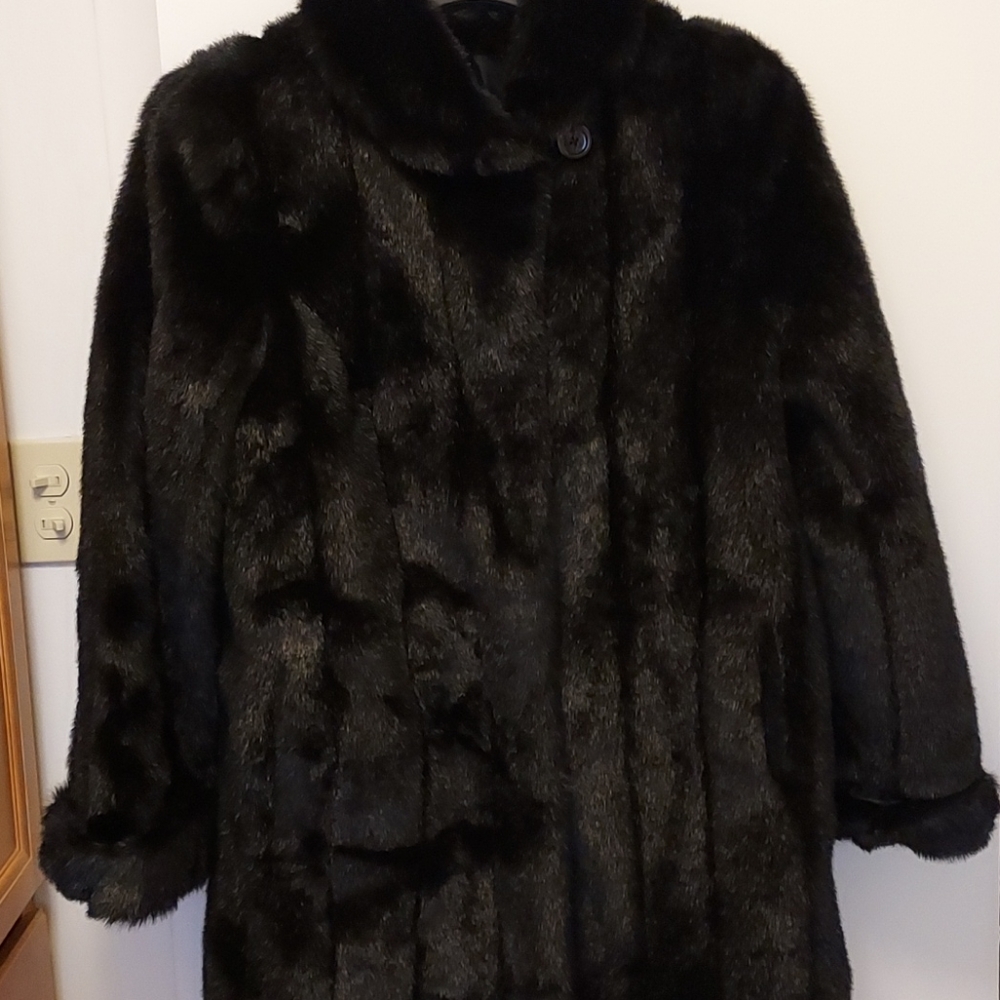 Dennis Basso faux mink
